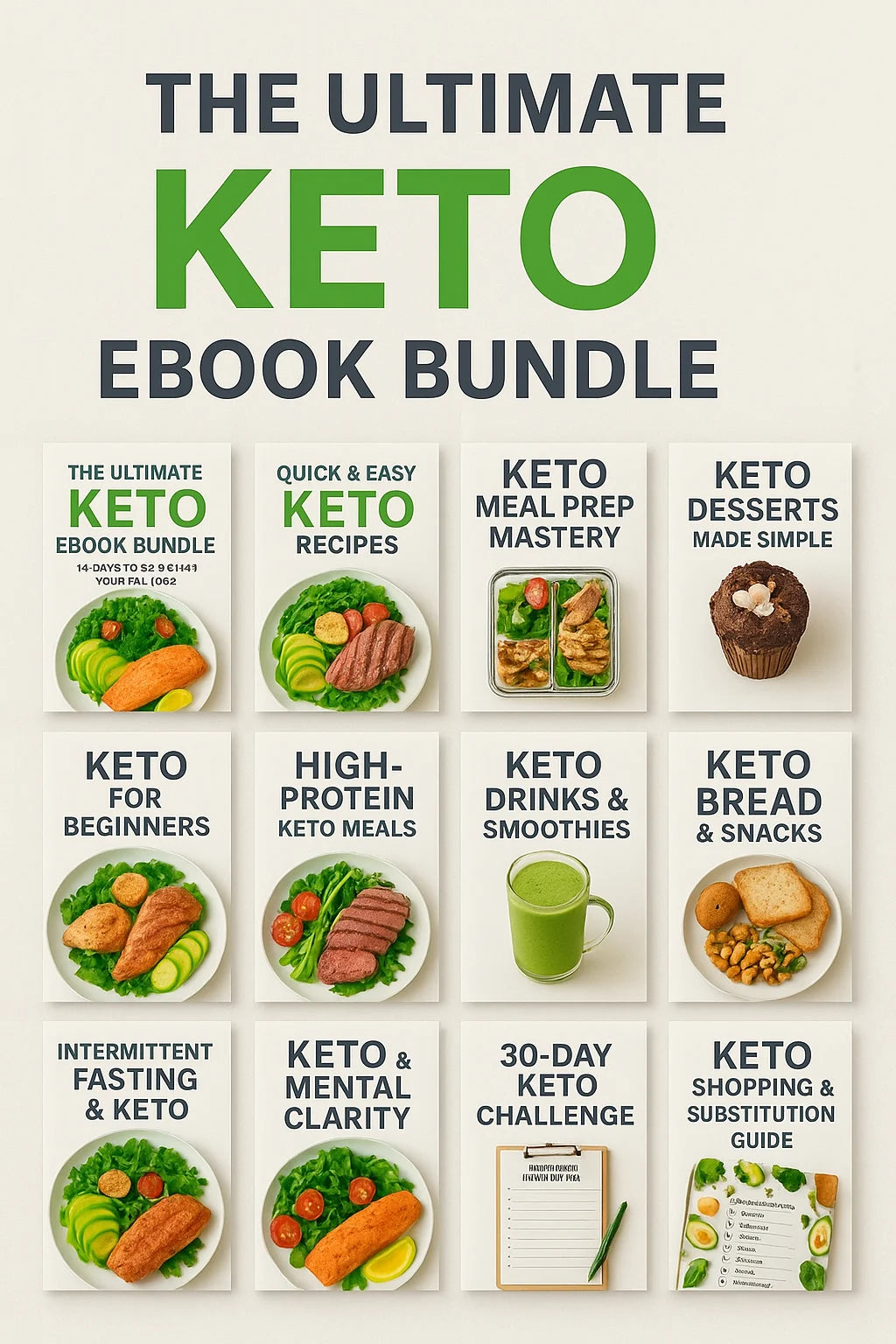 The Ultimate Keto Bundle: Meal Plans, Recipes & Success Guide